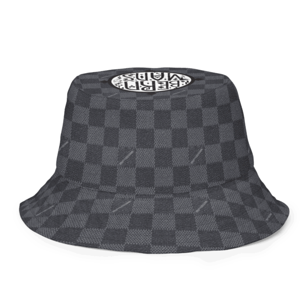 Luxury Pattern AOP Reversible bucket hat - Image 10