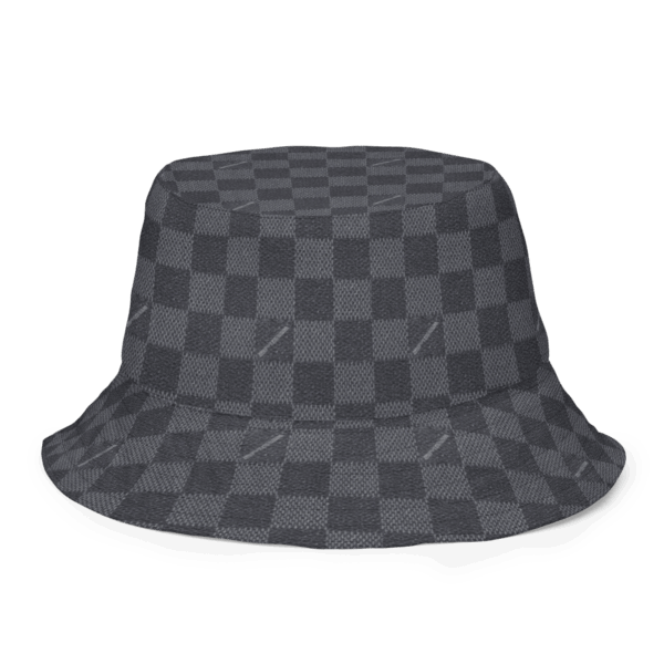 Luxury Pattern AOP Reversible bucket hat - Image 9