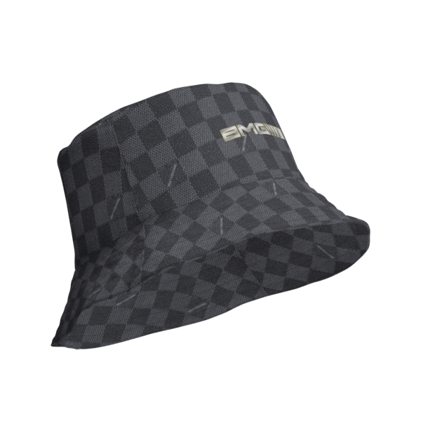 Luxury Pattern AOP Reversible bucket hat - Image 2