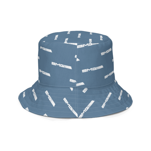 Slate Blue AOP Reversible bucket hat - Image 2