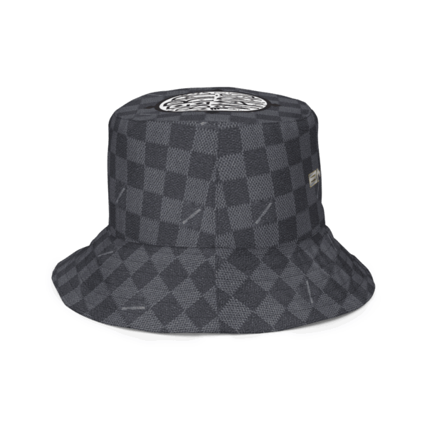 Luxury Pattern AOP Reversible bucket hat - Image 8