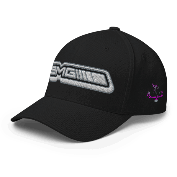 Official Logo Embroidered Fitted Hat - Image 3