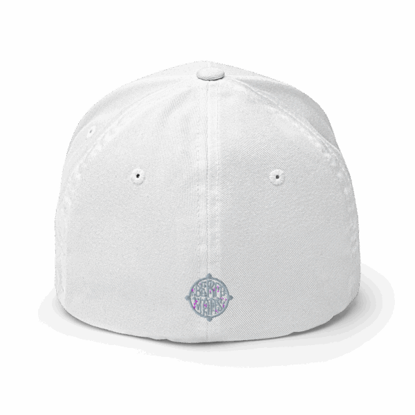 Official Logo Embroidered Fitted Hat - Image 6