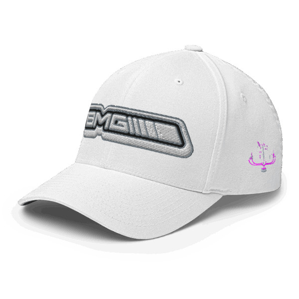 Official Logo Embroidered Fitted Hat - Image 7