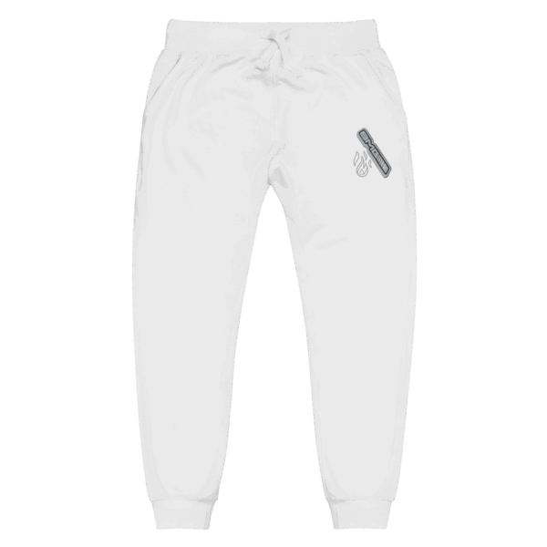 Official Logo Embroidered Unisex fleece sweatpants - Image 3