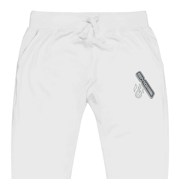 Official Logo Embroidered Unisex fleece sweatpants - Image 4