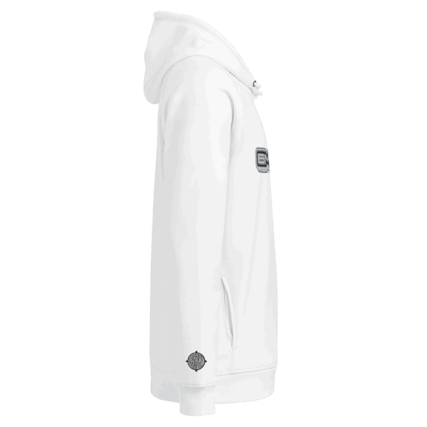 Official Logo Embroidered Unisex organic side pocket hoodie - Image 6