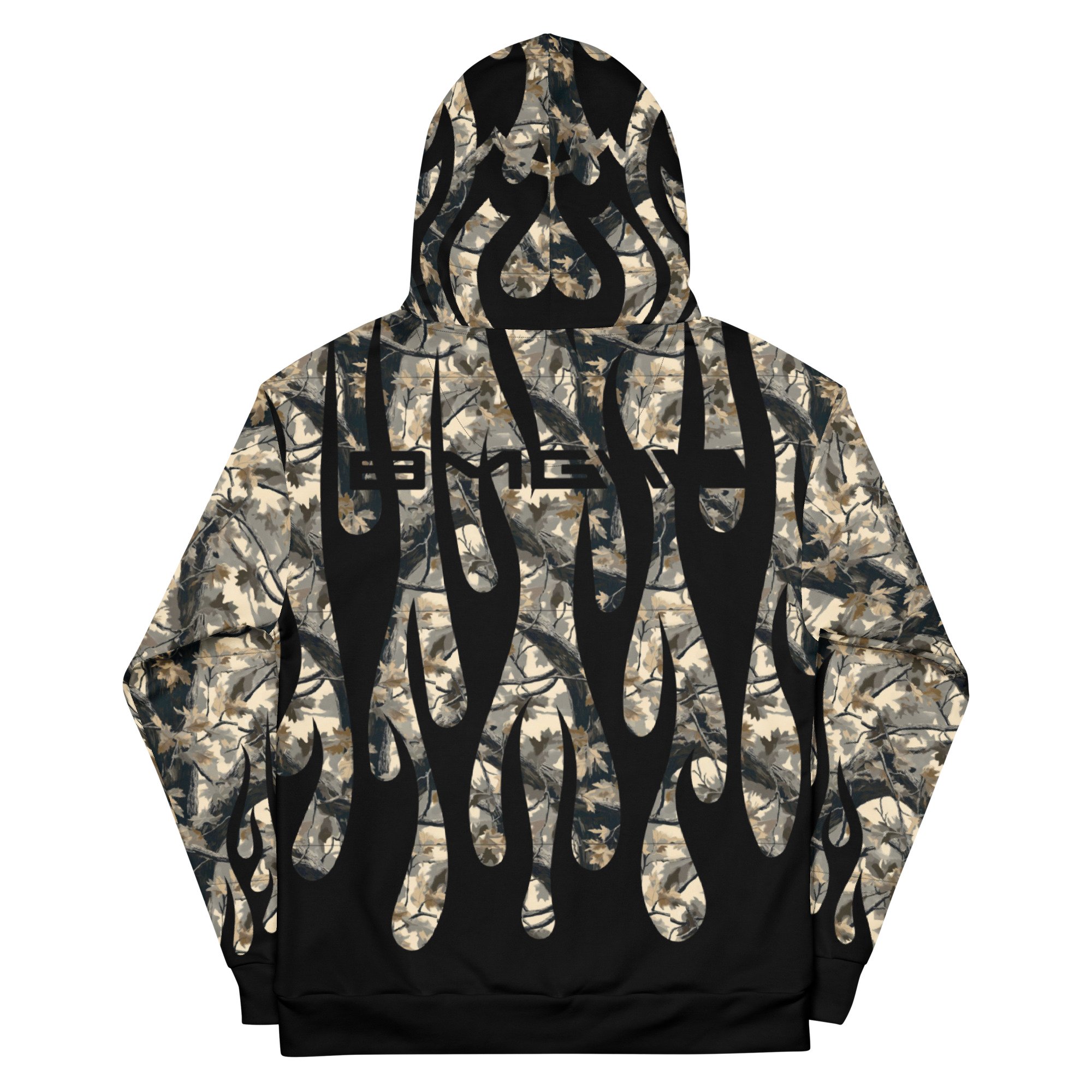 Black RealTreeTerps All Over Print Unisex Hoodie - Image 3