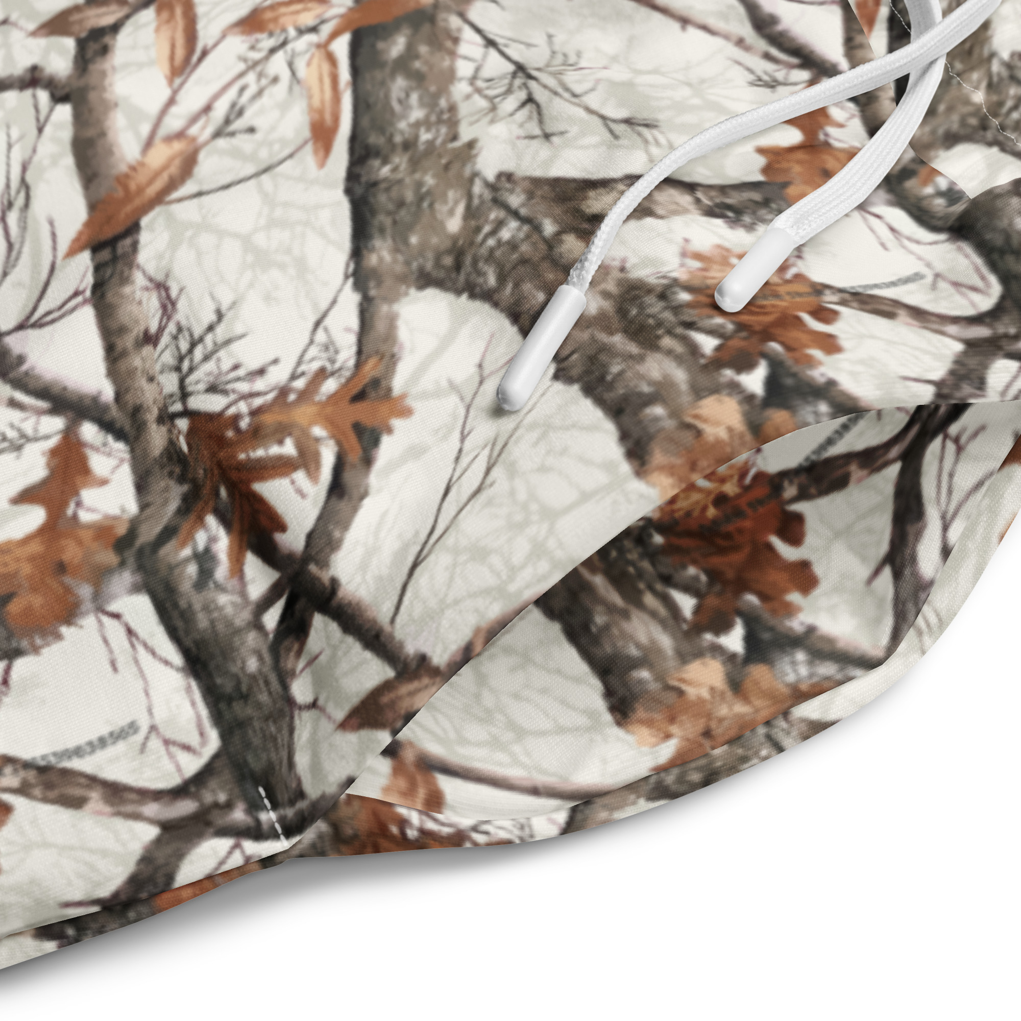 White RealTreeTerps All Over Print Unisex Wide-leg joggers - Image 2