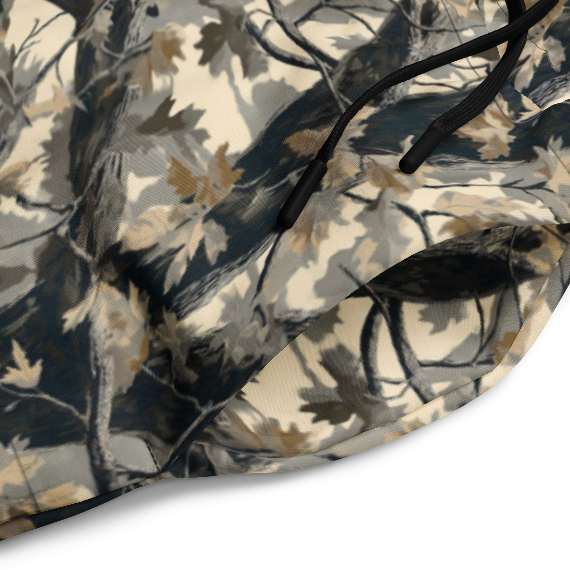 Black RealTreeTerps All Over Print Unisex Wide-leg joggers - Image 4