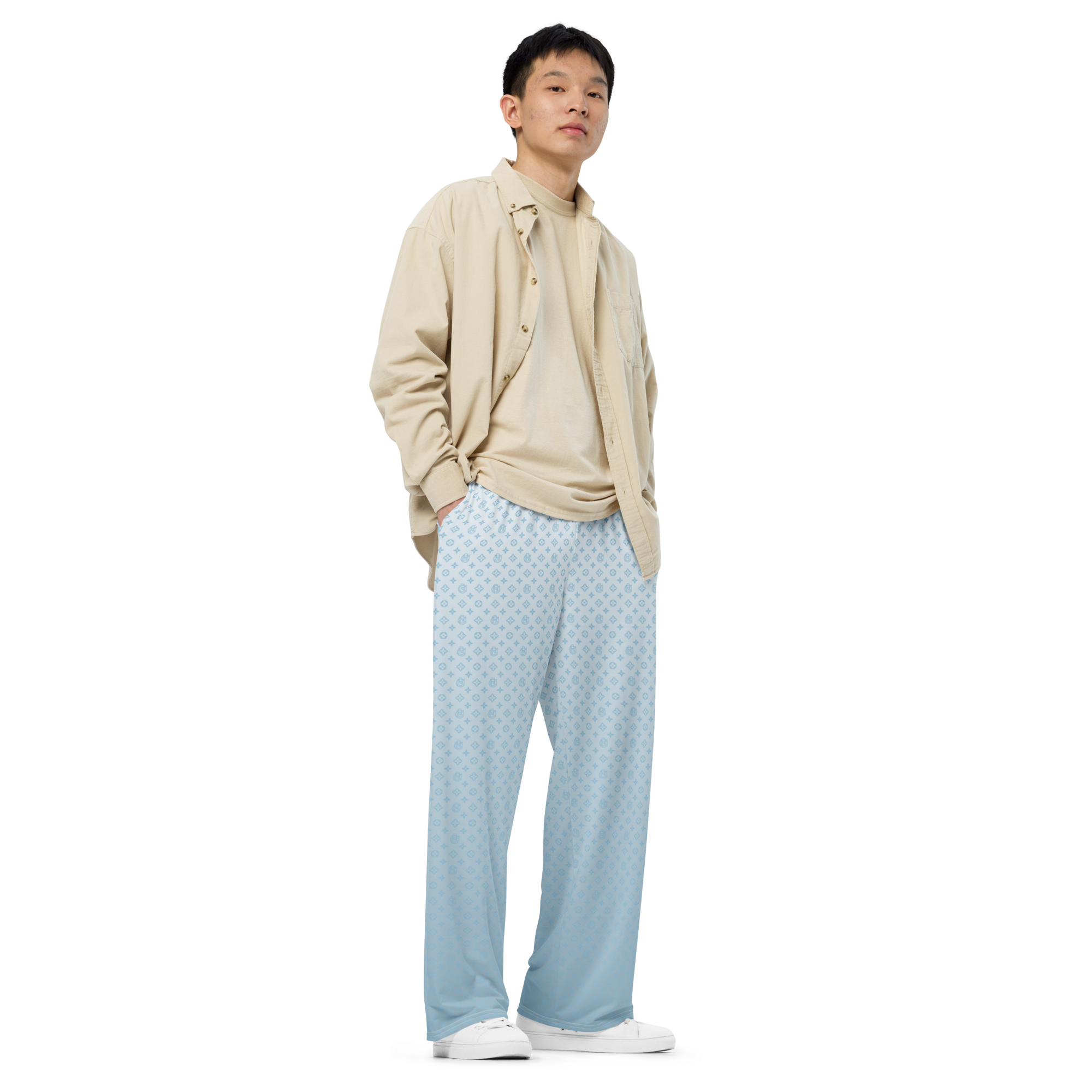 Vitterps Pattern All-over print unisex wide-leg pants